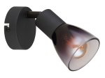 Kryptinis šviestuvas GLOBO 54312-1, 1 x E14, 25W, 230V, dūmų sp. stiklas, 80 x 130 mm
