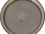 Lėkštė, keraminė, skersmuo 20 cm, rudos sp.
