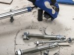 Inkarinis varžtas su gilze RAWLPLUG, M12 x 80 mm, karšto cinkavimo, 50 vnt.