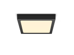 Montuojamas šviestuvas panelė PHILIPS Magneos, paviršinė, 12 W, 2700 K, 1150 lm, kvadratinė, juodos sp., IP20, 210 x 210 x 28 mm