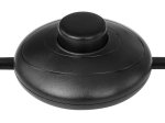 Toršeras GLOBO Silla, LED, 28W, 230V, 3000K, 3320 lm, su kojiniu jung., 1,8 m laidas, matinės juodos sp., 180x230x1300 mm, 67262SB