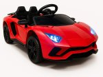 Vaikiškas elektromobilis, 12V 7A, spl. raudona, 1280x700x470 mm, EC214