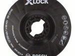 Šlifavimo padas "Fibro" tipo lapeliams BOSCH X-Lock, 125 mm