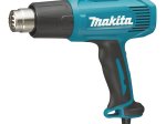 Elektrinė orpūtė MAKITA HG6030K, galia 1800 W, temperatūros ribos 50 - 600 °C, oro srautas 250 / 500 l/min, be priedų
