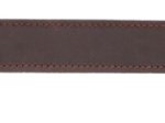 Antkaklis šunims TRIXIE Rustic, odinis, L, 48-56cm/30mm, tamsiai rudos spalvos