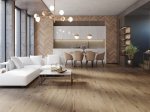 Akmens masės plytelės KAI/CERAMICA FIORE Chateau Decor 6133, 1,440 m2/dėž., dekoruotos, glazūruotos, rektifikuotos, spalva ruda