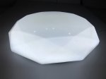 Lubinis LED šviestuvas SPECTOR LIGHT 17650S Tuya, 48W, 3000-6500K, 220-240V, 3600 lm, IP20, išmanusis, dimer., su pultu ir valdymu per programėlę, RGB, 510x510x100mm