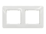 Rėmelis SCHNEIDER 10-1-Sdd311802, SEDNA Design, 2 vietų, baltos spalvos