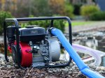 Benzininis vandens siurblys SCHEPPACH PWP60, našumas 60.000 l/h, pakėlimo aukštis 28m, įsiurbimo aukštis 7m, Variklis 4-taktis,  212 cm³ / 3,9 kW / 5,3 AG
