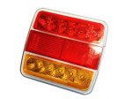 Lempų komplektas priekabai MOOVIT, galinės, led, 1 vnt