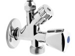 Prietaisinis kombinuotas ventilis FERRO, 1/2" x 1/2" x 3/4", CF5105