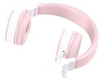 Ausinės STREETZ HL-BT402, belaidės, Bluetooth 5, triukšmą slopinančios, su mikrofonu, juodos sp.
