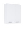 Vonios spintelė ELITA Top Unit Nika 60, 61,1 x 59,9 x 23,6 cm, viršutinė, pakabinama, lėtai idarančios durelės, balta, 2D, 167466