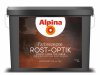 Dekoratyviniai dažai ALPINA Rost-Optik Set, komplektas (dažai: oranžiniai 0,4 l, rudi 0,8 l + šepetys)