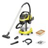 Sauso - šlapio siurbimo dulkių siurblys KARCHER WD 6 P S, 30 litrų metalinė dulkių talpa, filtras, galingumas 1100 W, 8 m ilgio elektros laidas, 3,5 m ilgio žarna, 1.628-381.0