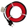 Šildymo kabelis GRAND MEYER HE-TS-04, apsaugai nuo vamzdžių užšalimo, ilgis 4 m, galia 16 W/m, įtampa 230 V, galia 64 W
