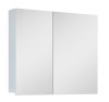 Vonios spintelė ELITA Mirror Cabinet 70, 61,8 x 70 x 12,9 cm, viršutinė, pakabinama, lėtai aidarančios durelės, balta, 2D (30/40), 904508