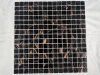 Mozaika MONA MOSAICS G21, 327 x 327 x 4 mm, 40 vnt./dėž., stiklo, spl. tamsi ruda/aukso