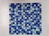Stiklo mozaika MONA MOSAICS Hp6001, 300 x 300 x 6 mm, 15 vnt./dėž., spl. mėlyna/žydra/balta