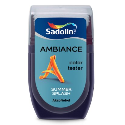 Spalvos testeris SADOLIN Ambiance, SUMMER SPLASH, 30 ml | MOKI VEŽI