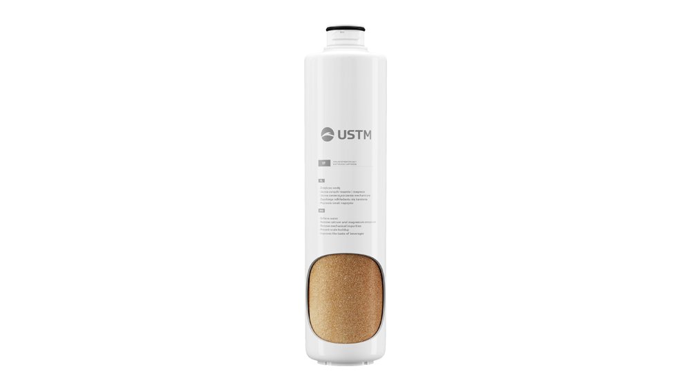 Vandens filtro kasetė USTM ST/5, 5", su jonų mainų derva, vandens minkštinimui