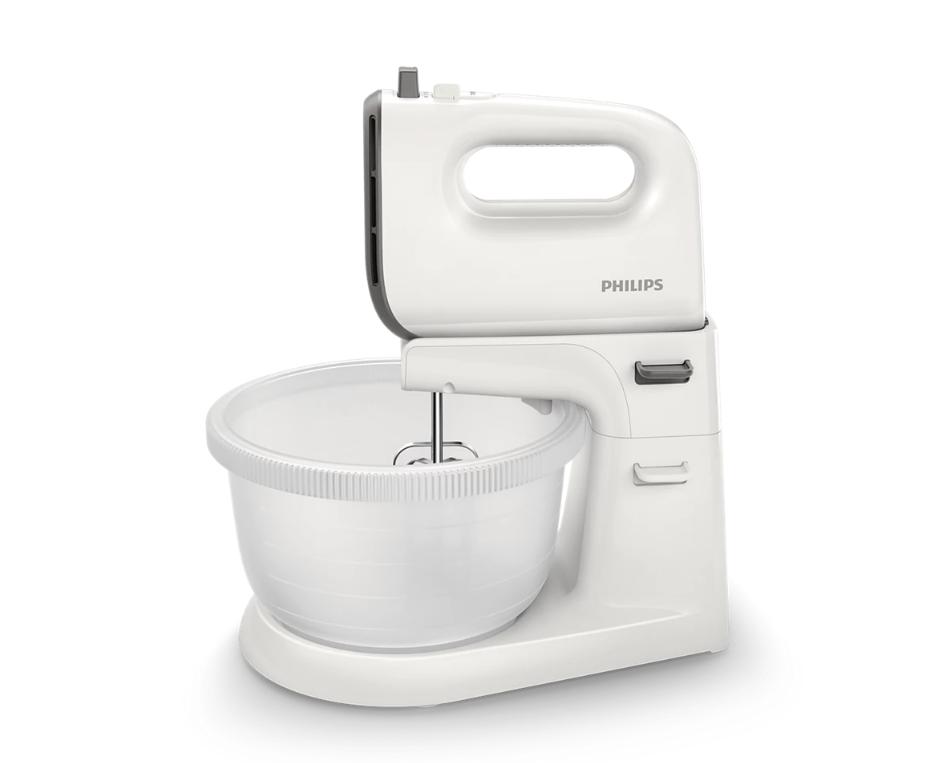 Plakiklis su dubeniu PHILIPS HR3745/00, baltas/juodas/pilkas