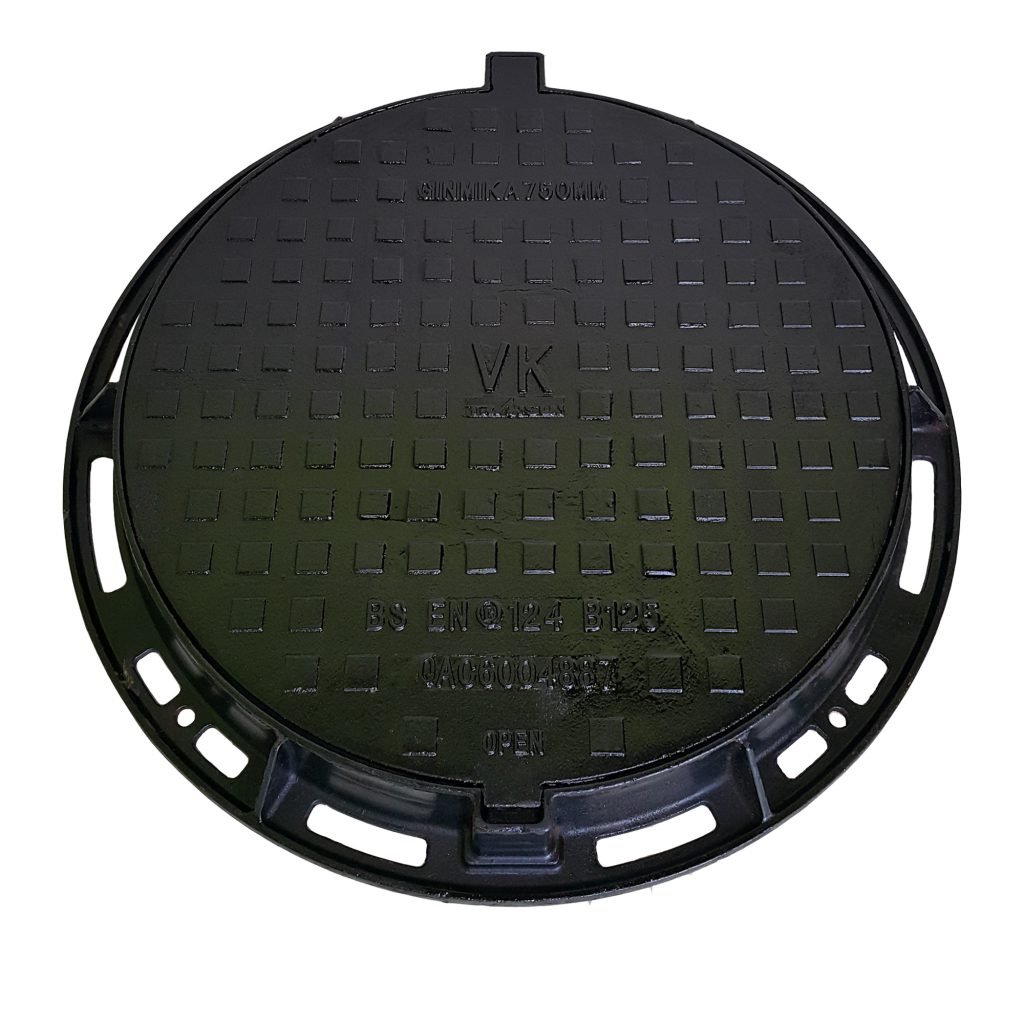 Šulinio dangtis, ketinis, GINMIKA, 750MM, 12,5T