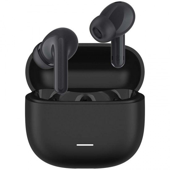 Įkraunamos belaidės ausinės XIAOMI Redmi Buds 6 Lite, 480 mAh, Type-C įkrovimo jungtis, veikimo laikas iki 38 val., Bluetooth 5.3., juodos sp., BHR8653GL