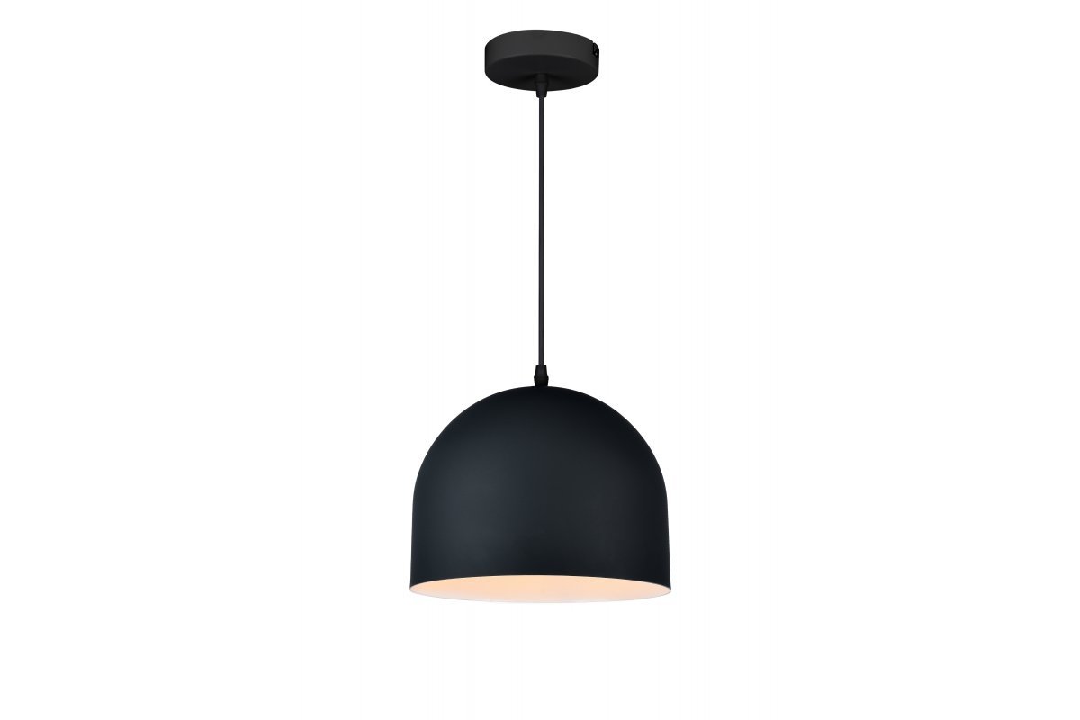 Pakabinamas šviestuvas GTV Katilu, E27, 1 x 40W, 220-240V, IP20, juodos sp., skersmuo 250 mm, OS-KATI-10-DEC