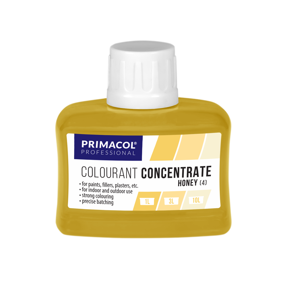 Koncentruotas pigmentas dažams PRIMACOL, medaus sp. (4), 80 ml