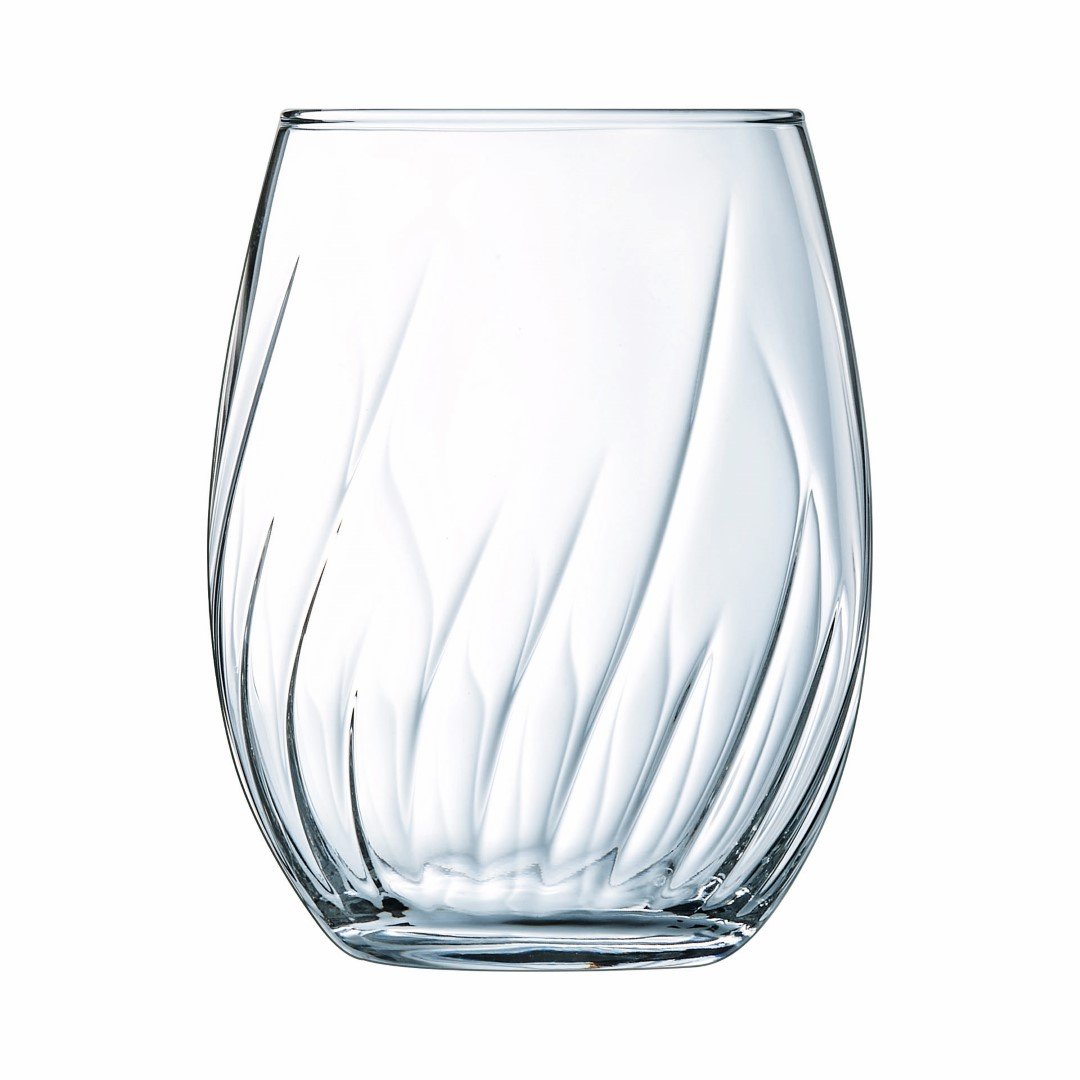 Stiklinės SWIRLY, 4 vnt., aukštos, 360 ml