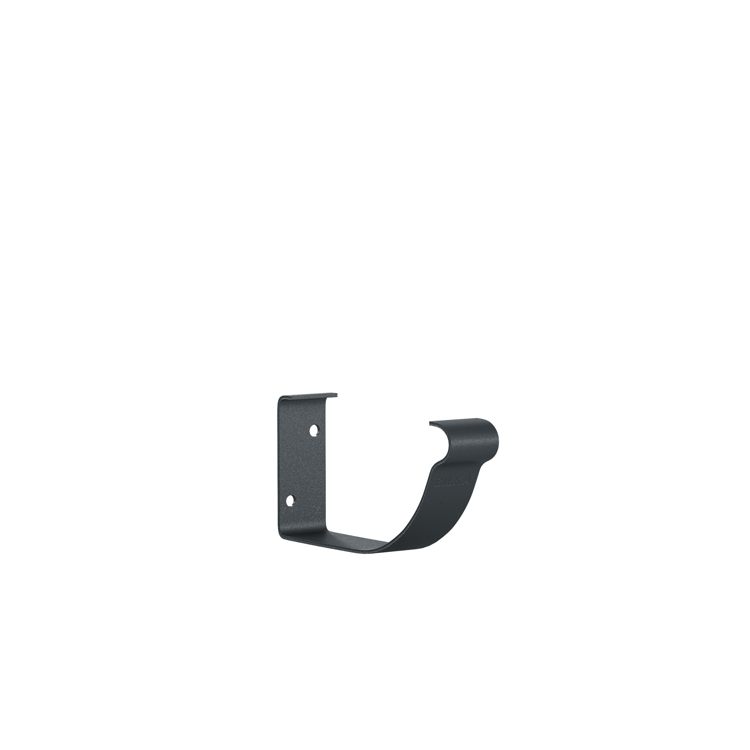 Latako laikiklis BILKA, sustiprintas skersmuo 125 mm, universalus, grafito pilka spalva, RAL7024, matinė