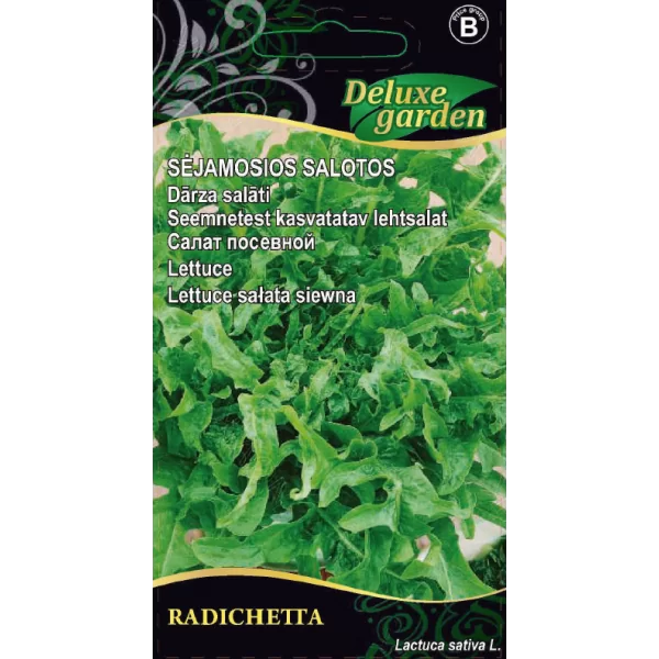 Daržovių sėklos, salotos sėjamosios Radichetta, 1 g., 9714, B
