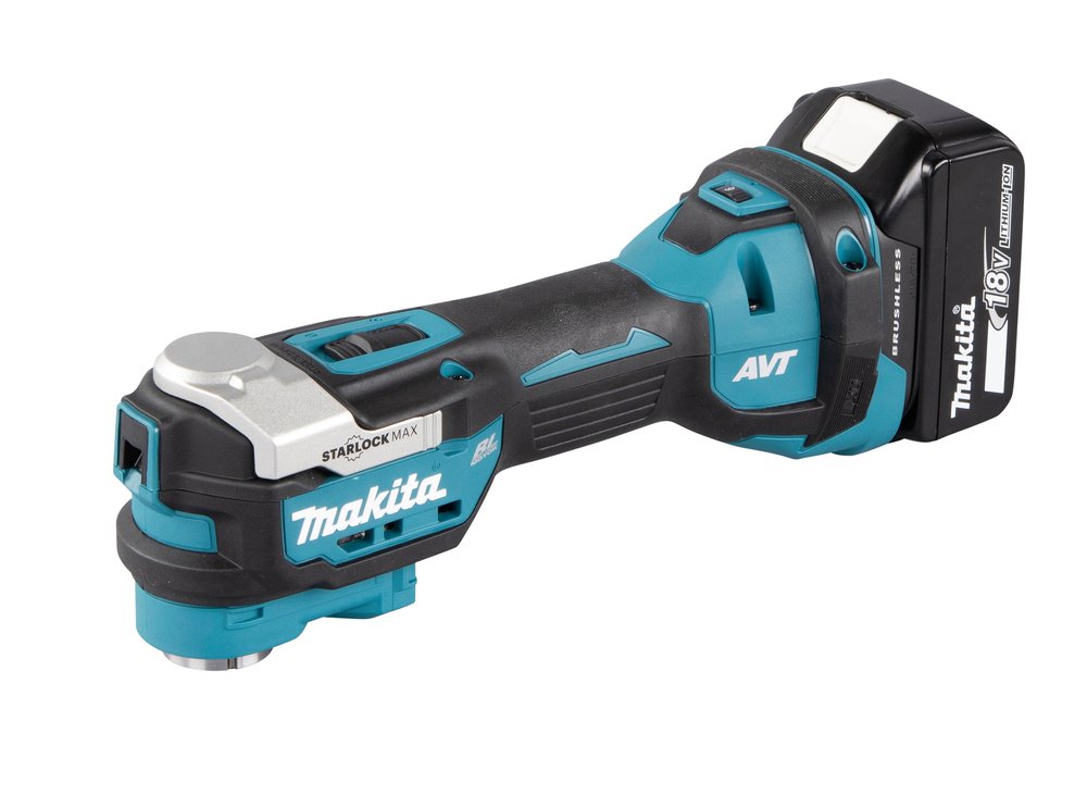 Akumuliatorinis universalus švytuoklinis įrankis MAKITA DTM52Z, 18 V, be akumuliatorių ir kroviklio