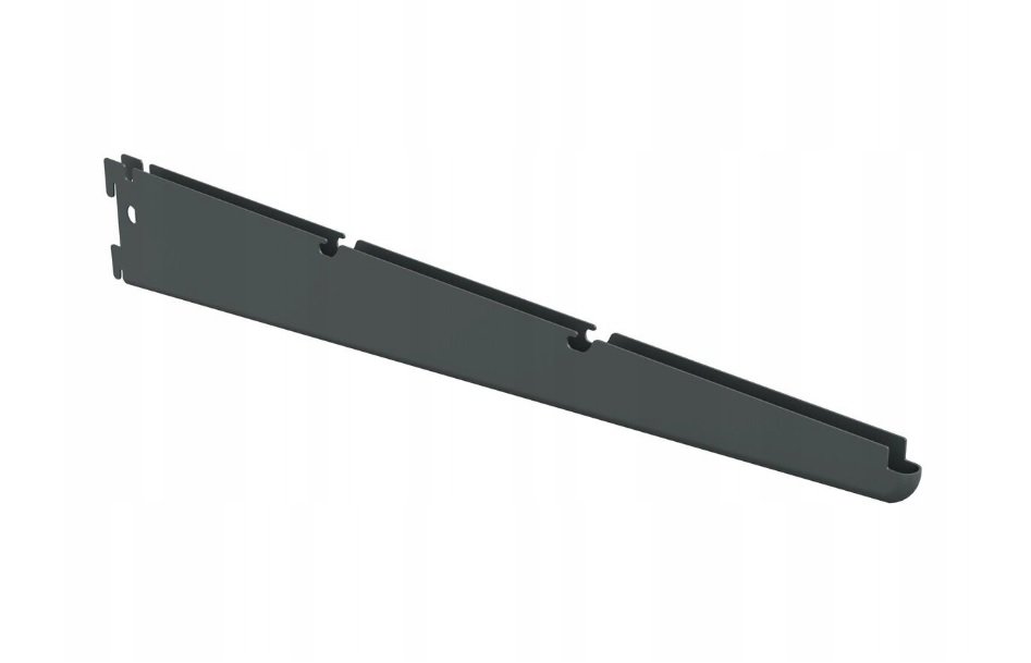 Lentynos laikiklis INTEGRI, ARWD 520 SZ, spl. antracito, 530x73 mm, DMX 573131