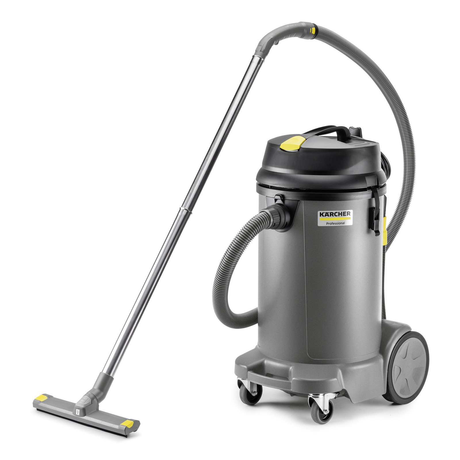 Drėgno ir sauso valymo dulkių siurblys KARCHER NT 48/1 EU, galia 1380 W, talpa 48 l, 1.428-620.0