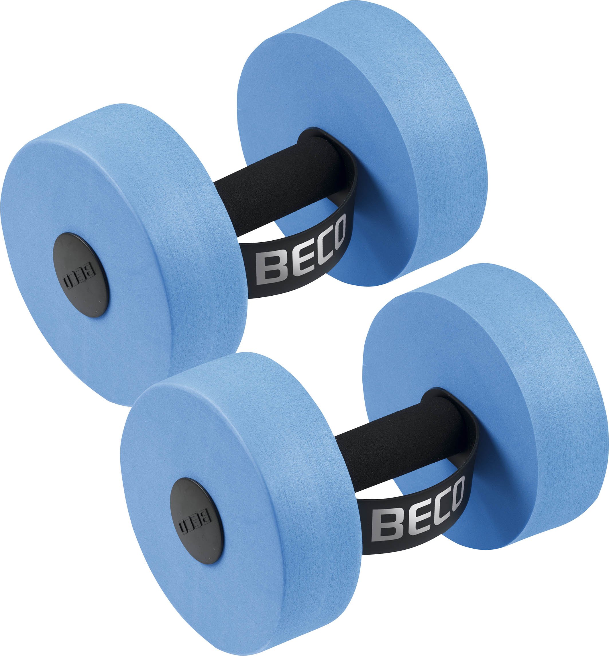 Aqua fitneso hanteliai BECO 9627, M dydis, 2 vnt.