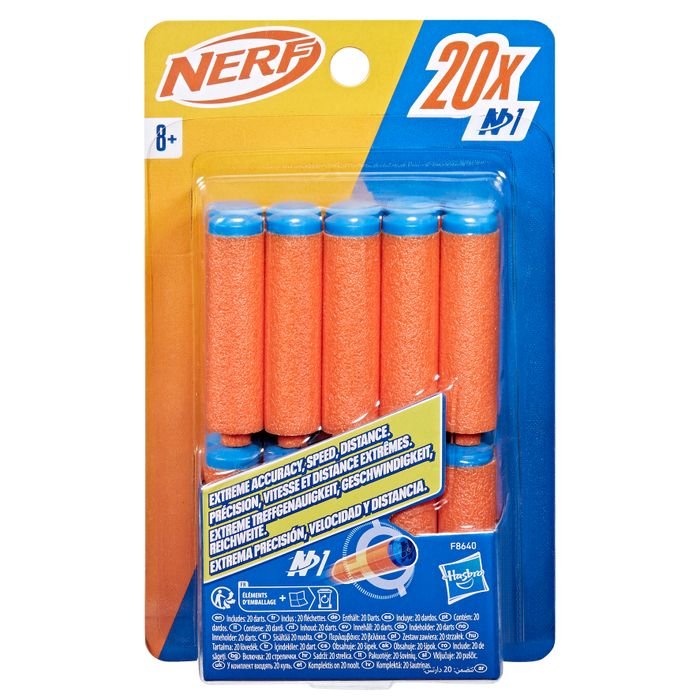 Žaislinis šautuvas NERF, HAS NER N Series šoviniai, 20 vnt.