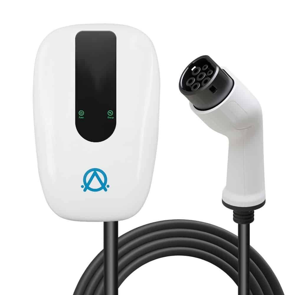 Įkrovimo stotelė INOVISION Basic SMHR24, Type 2, galia 11kW, kabelio ilgis 5 m., balta spalva