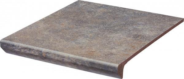 Klinkerinės grindų plytelės PARADYZ VIANO GRYS STOP PROSTA KAP, 30 x 33 x 1,1 cm, pakopa, 691550