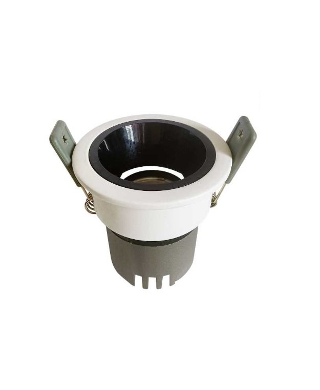 Montuojamas šviestuvas ORRO, LED 7 W, 220-240 V, 4000 K, 560 lm, apvalus, KCB006-7, A171030104, 105 x 75 mm