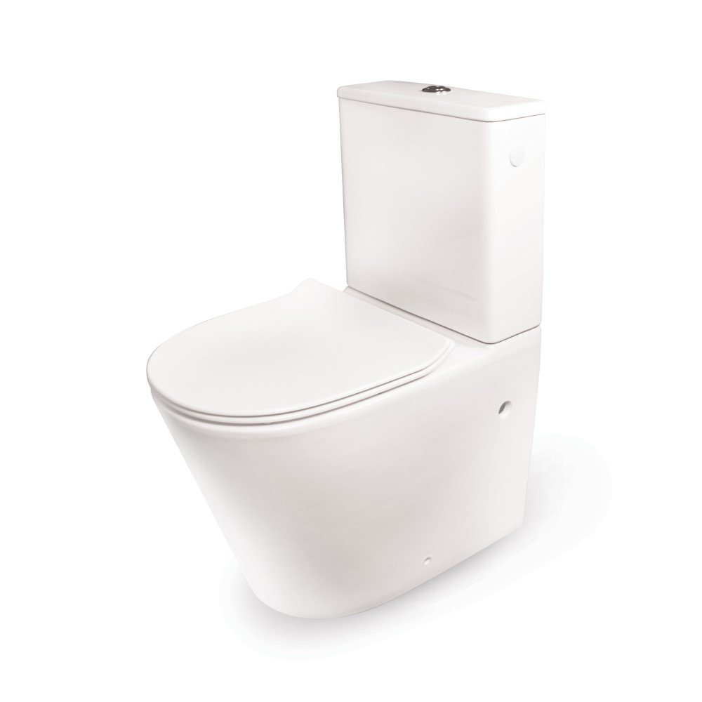 Klozetas VENTO ULSBERG, pastatomas, berėmis, horizontalus nubėgimas, apatinis įvadas, 3/6l, "Geberit" mechanizmai, lėtai nusileidžiantis dangtis