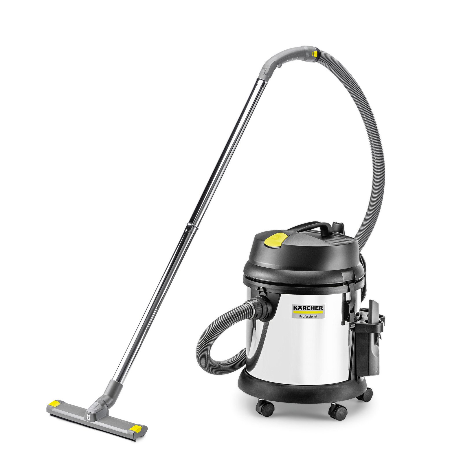 Drėgno ir sauso valymo dulkių siurblys KARCHER NT 27/1, Me Adv EU, galia 1380 W, talpa 27 l, 1.428-114.0