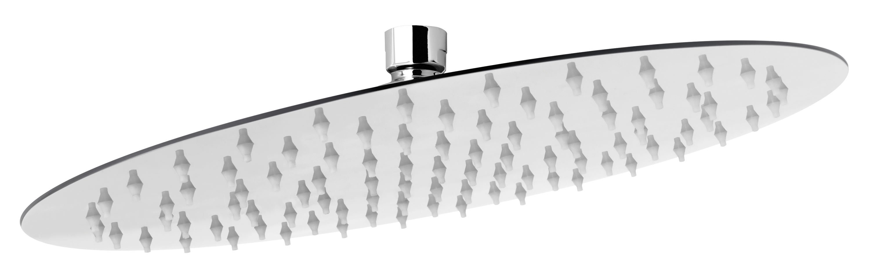 Dušo galvutė FERRO, 300 mm, lietaus, nerūdijančio plieno, chromas, DSN07