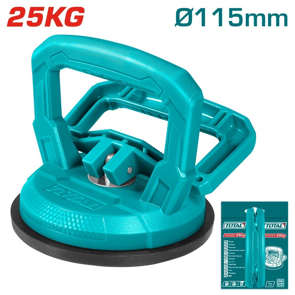 Rankenos stiklui nešti TOTAL, 115 mm, 25 kg, TSP01251