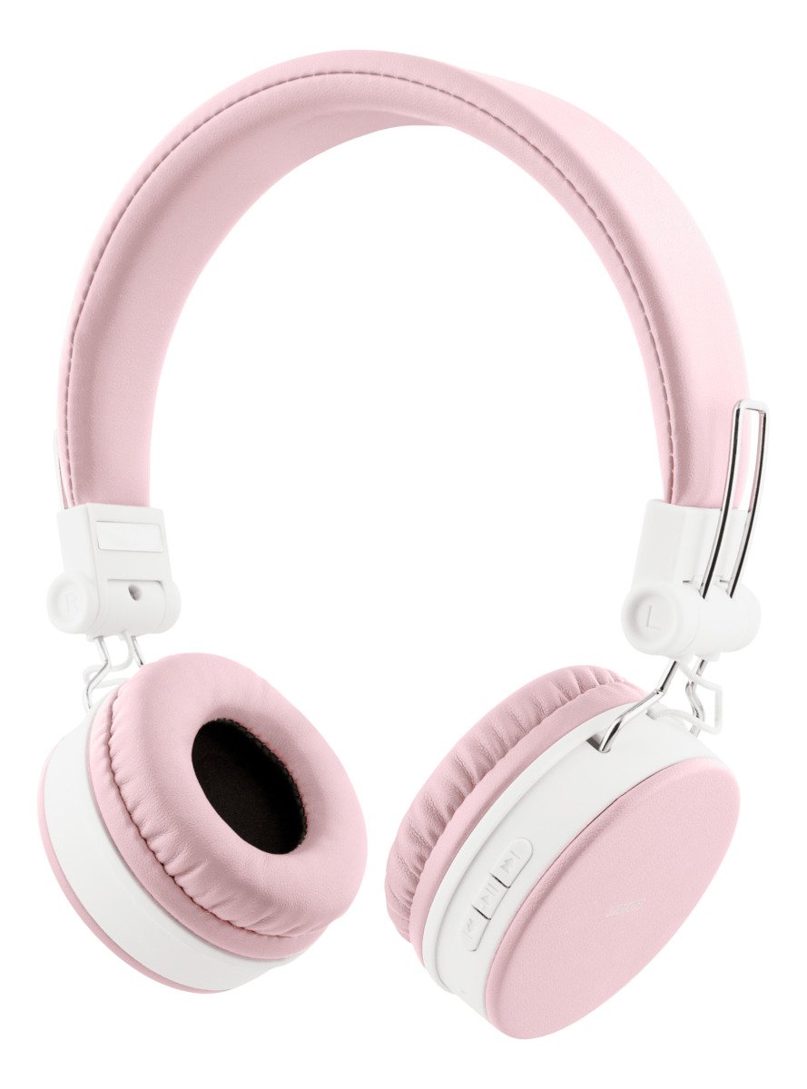Ausinės STREETZ HL-BT402, belaidės, Bluetooth 5, triukšmą slopinančios, su mikrofonu, juodos sp.
