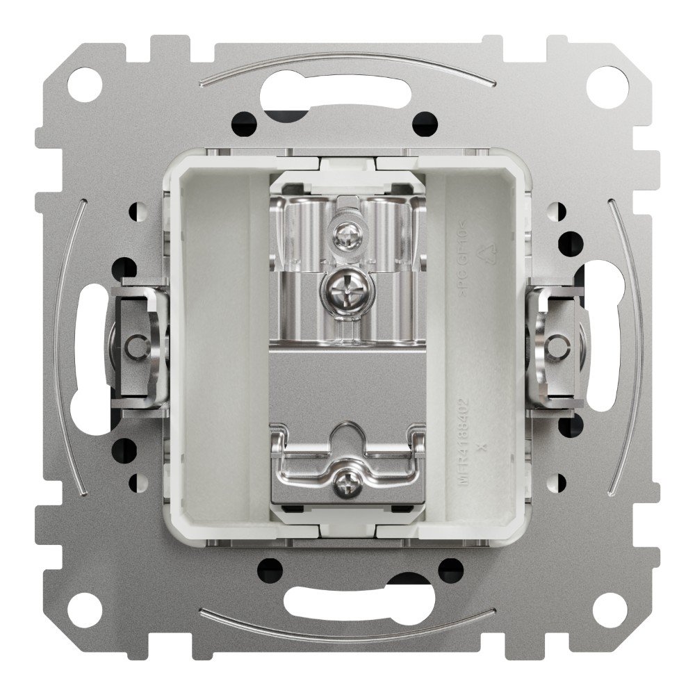 Antenos lizdas SCHNEIDER Sedna Design, 1 vietos, įleidžiamas, antracito sp., SDD114471