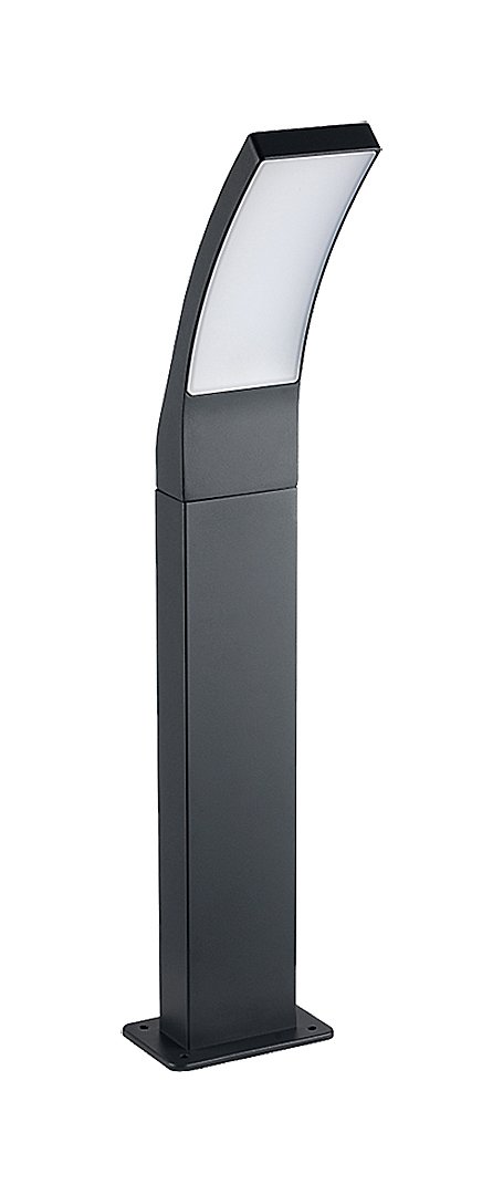 Lauko šviestuvas RABALUX Palanga, LED, 12W, 230V, 3000K, 800 lm, IP44, pastatomas, plastikinis, antracito / baltos sp., 165 x 800 x 100 mm, 7506