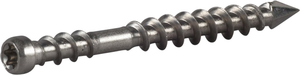 Terasiniai medsraigčiai ESSVE HDS, 4,8 x 50 mm, A4 nerūdijantis plienas, 250 vnt.