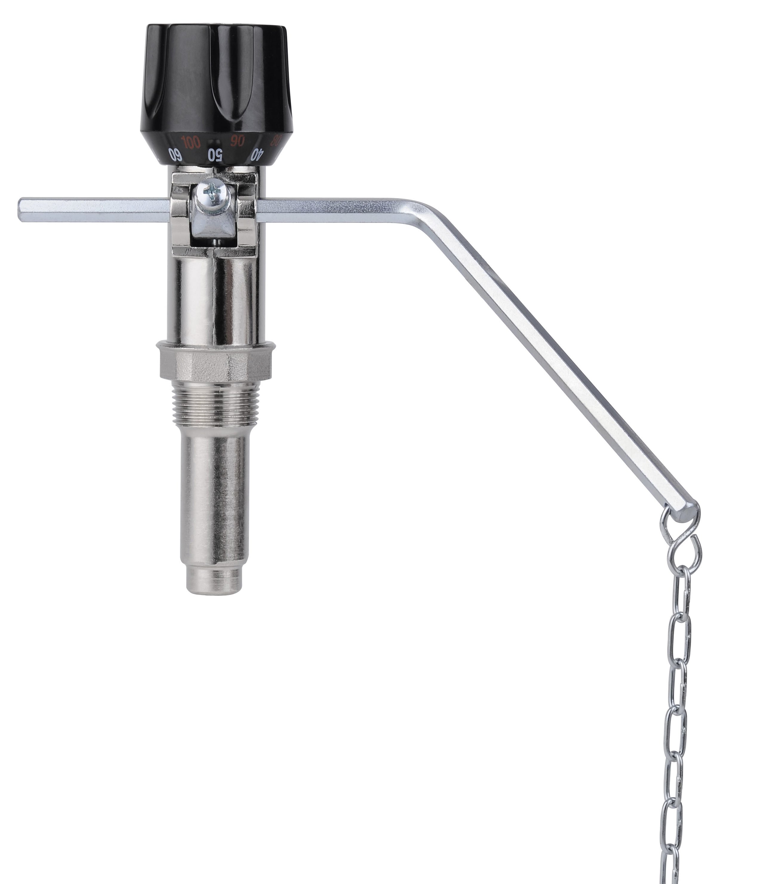 Termostatinis traukos reguliatorius FERRO, 3/4", kieto kuro katilams, MC20